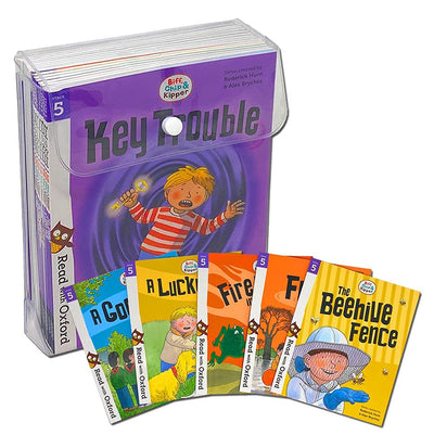 Biff, Chip and Kipper Stage 5 Read with Oxford: 6: 16 Books Collection Set