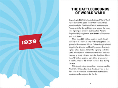 Historic Battles from World War II for Kids: 15 Battles from Europe and the Pacific (Historic Battles for Kids)