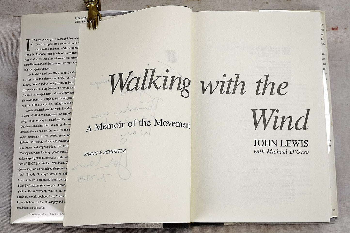 Walking with the Wind: A Memoir of the Movement by Lewis, Jo