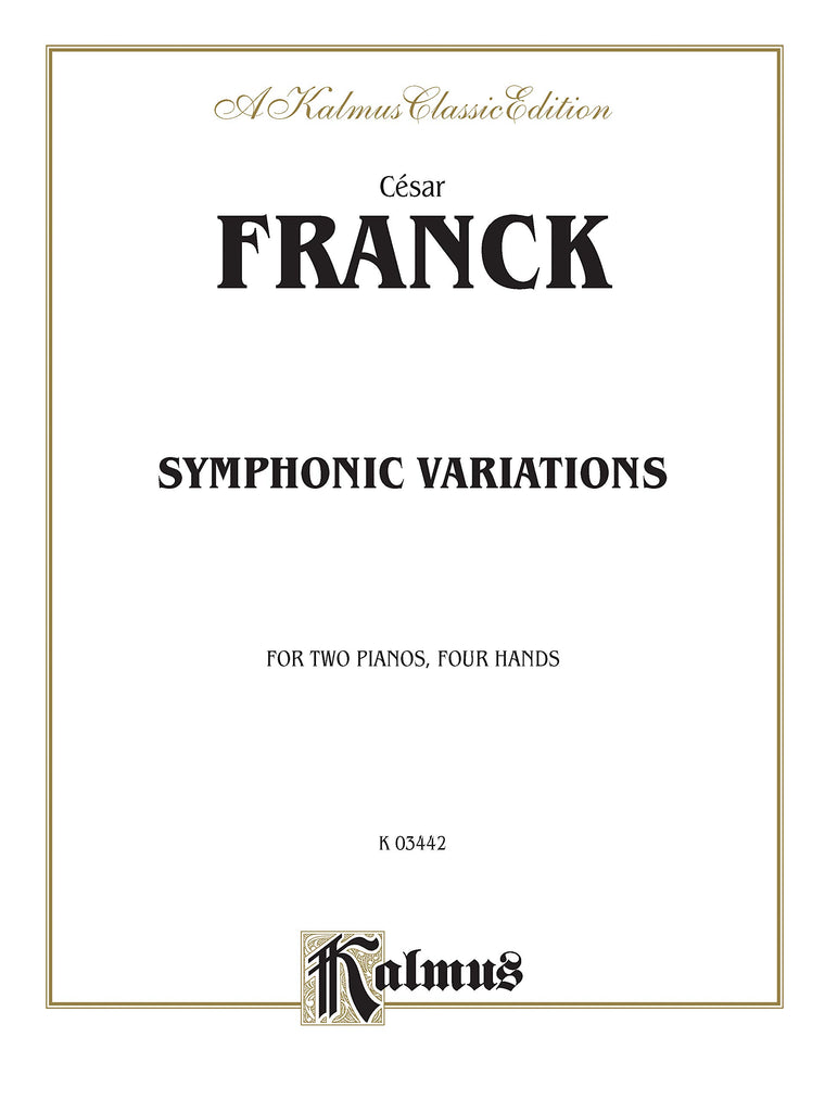 Symphonic Variations (Kalmus Edition)