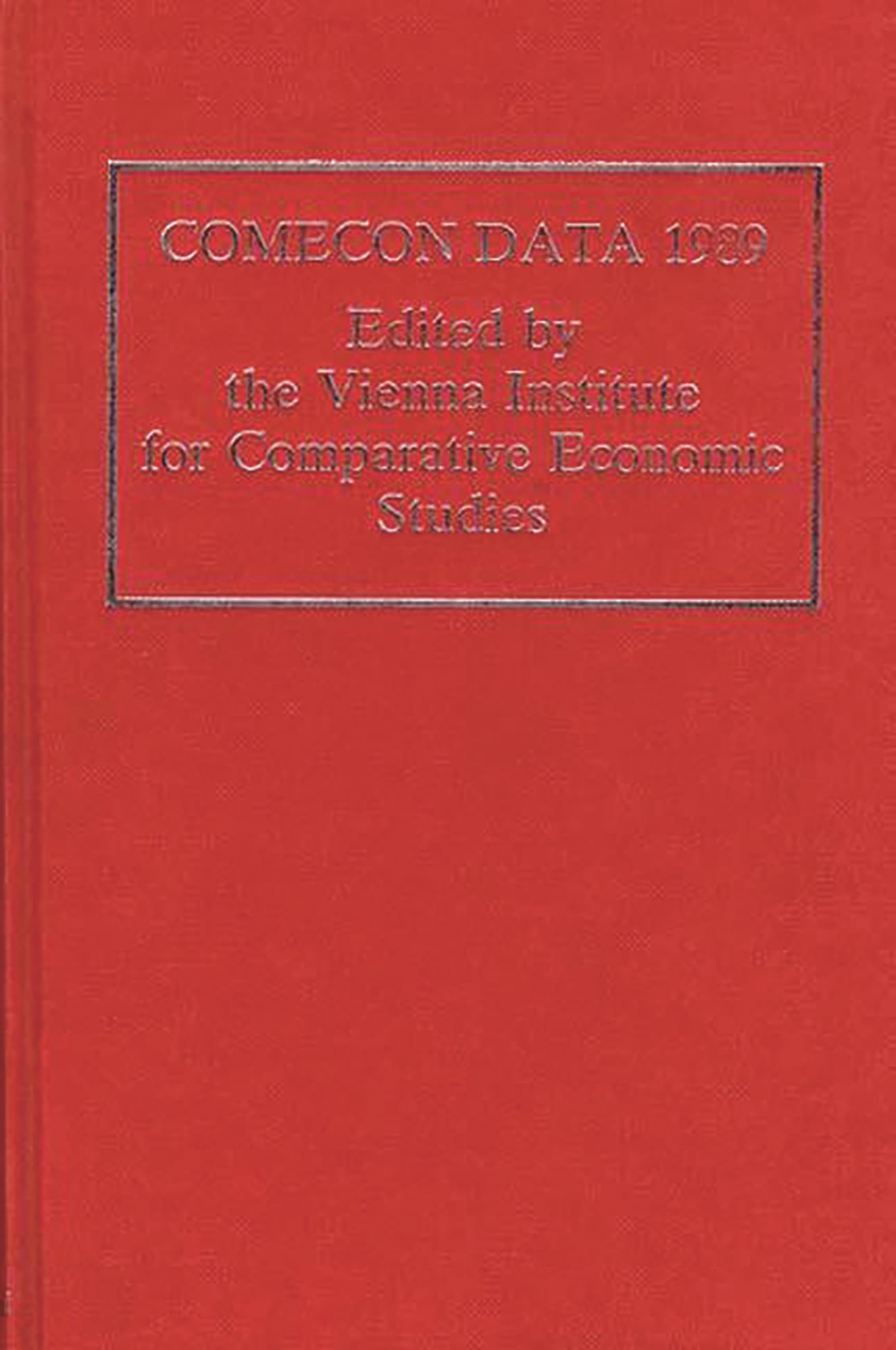 Comecon Data 1989