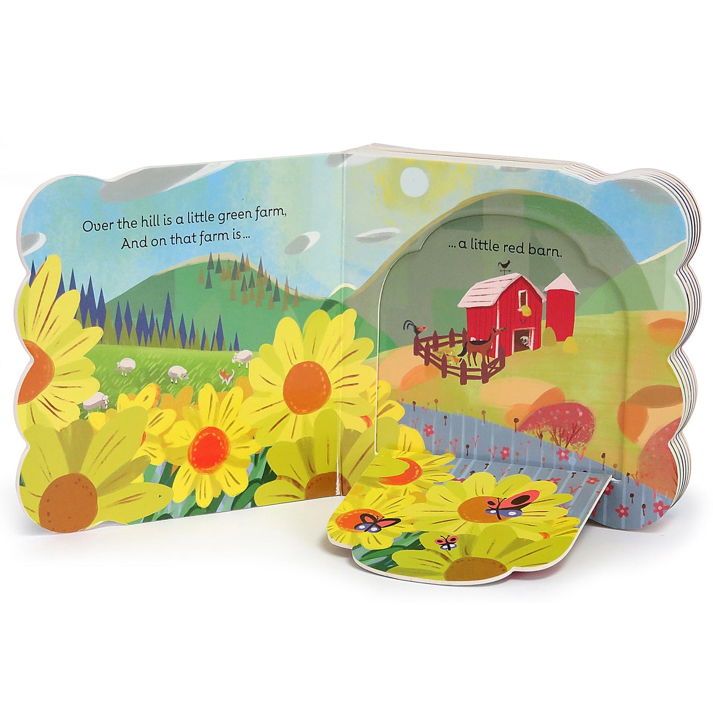 Little Red Barn - A First Lift-a-Flap Farm Board Book for Babies and Toddlers (Babies Love)