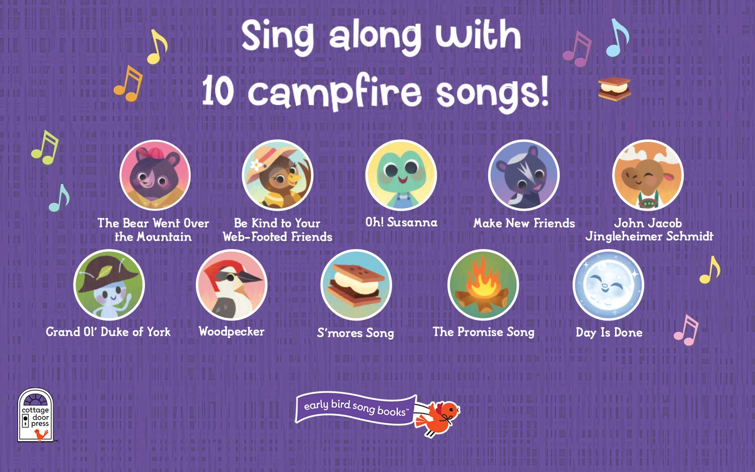 Campfire Songs: 11-Button Interactive Children's Sound Book (Early Bird Song)