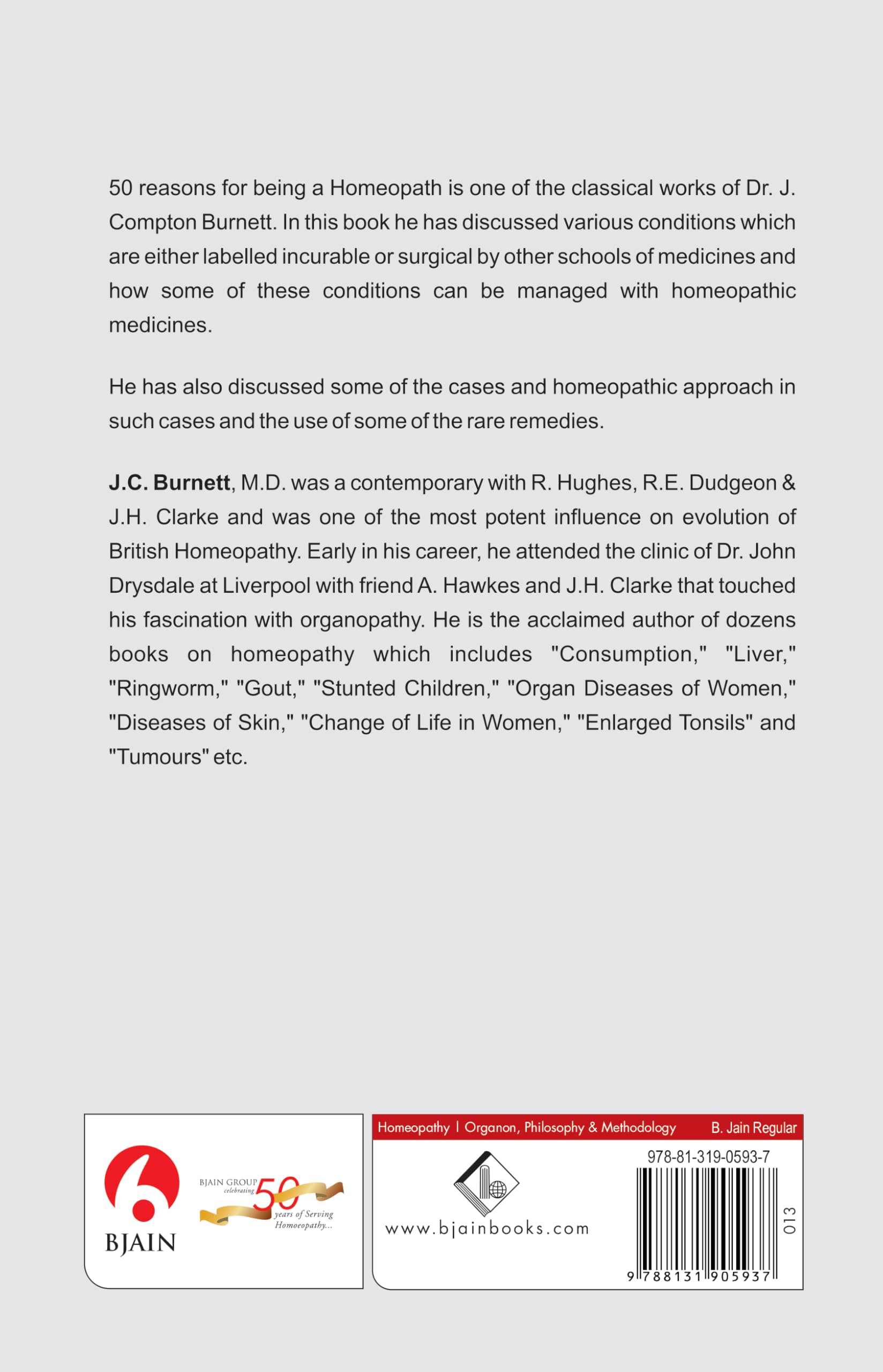 50 Reasons for Being a Homoepath