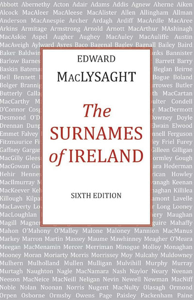 Surnames of Ireland