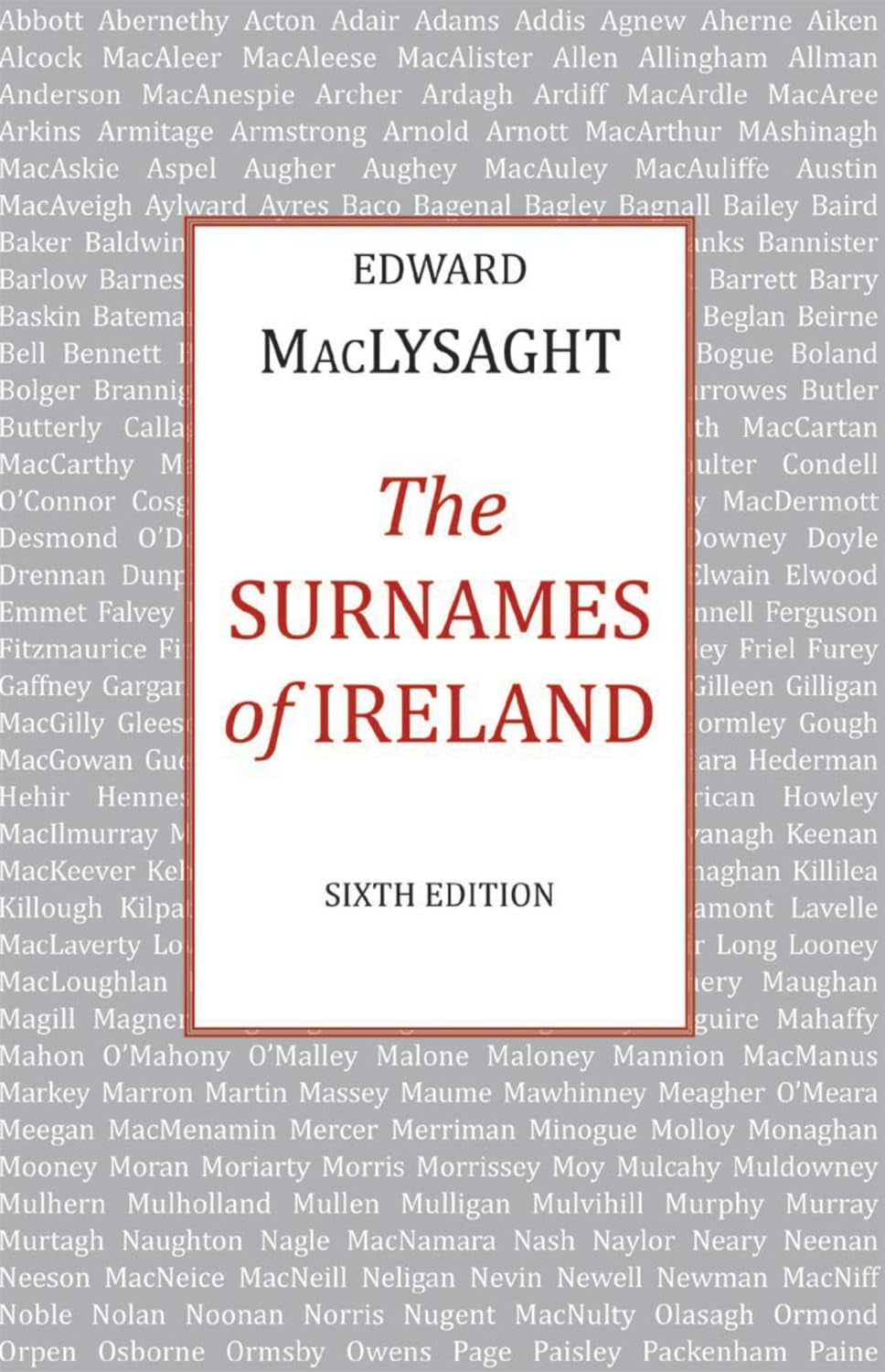 Surnames of Ireland