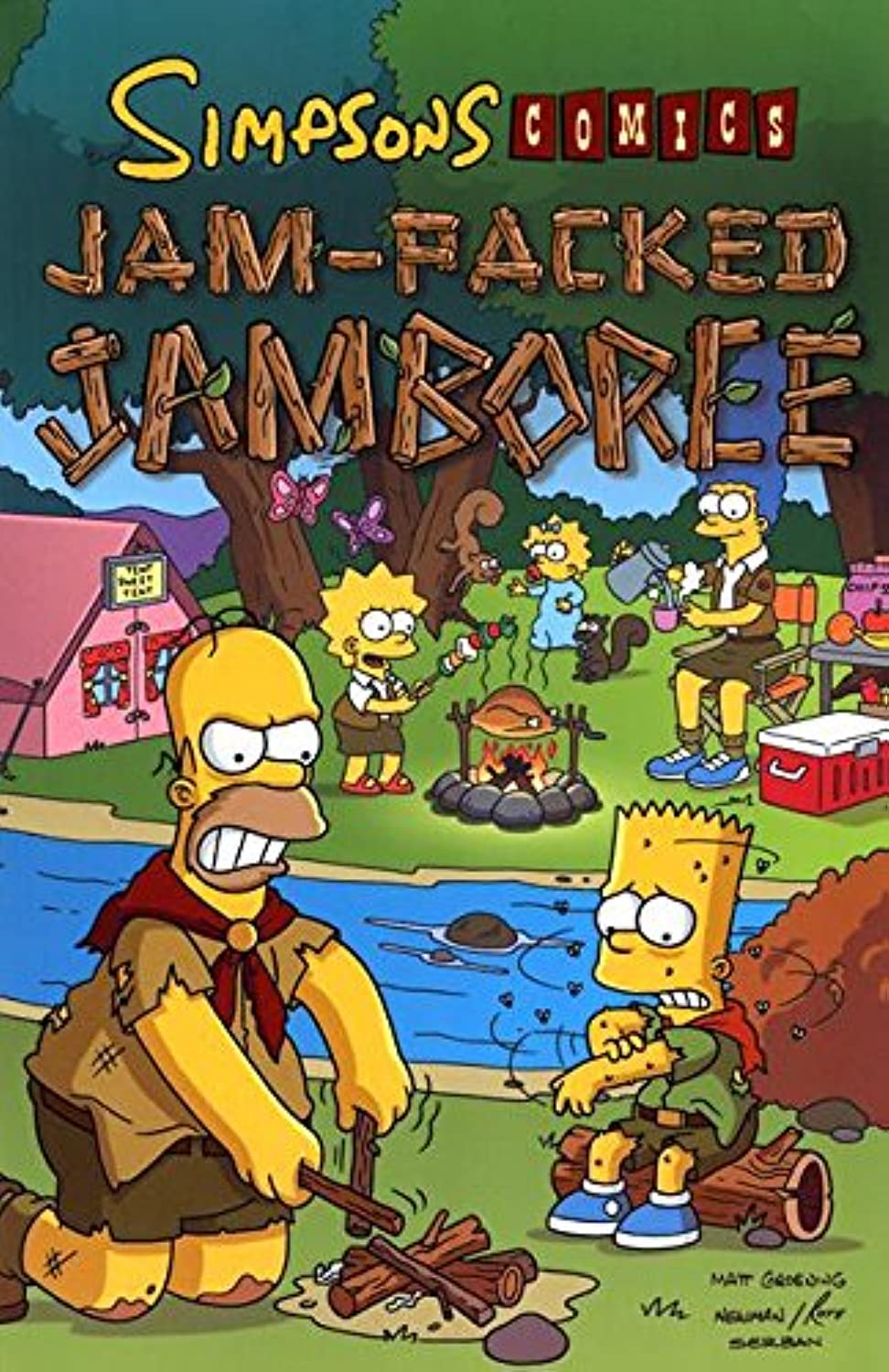 Simpsons Comics Jam-Packed Jamboree (Simpsons Comic Compilat