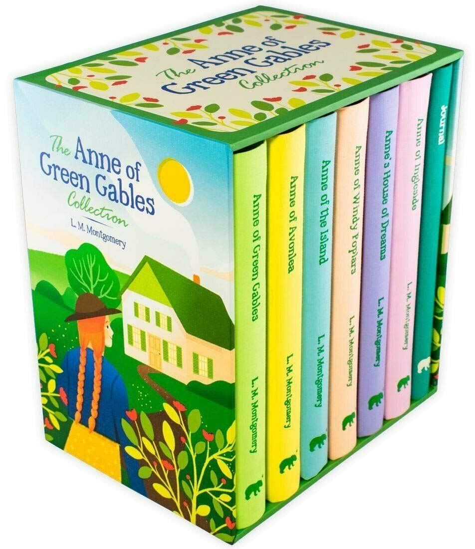 The Anne of Green Gables 6 Books Set w/ Journal Collection Hardcover L M Montgomery
