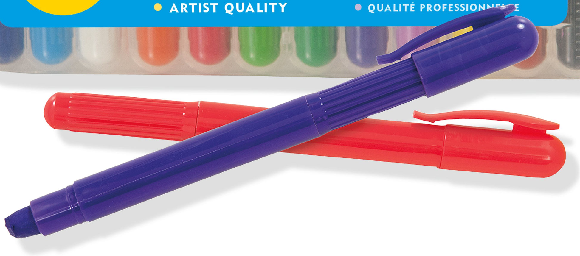 Studio Series Watercolor Crayon Set (12 water soluble gel crayons)