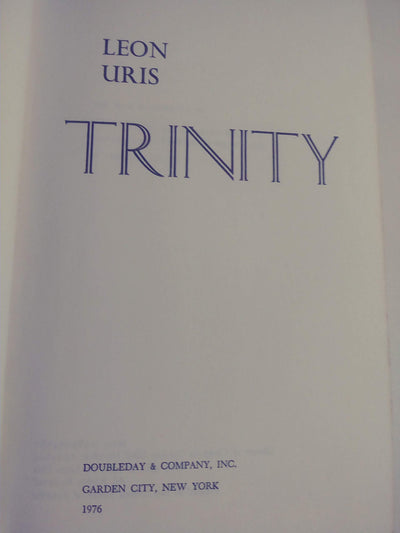 Trinity by Uris, Leon