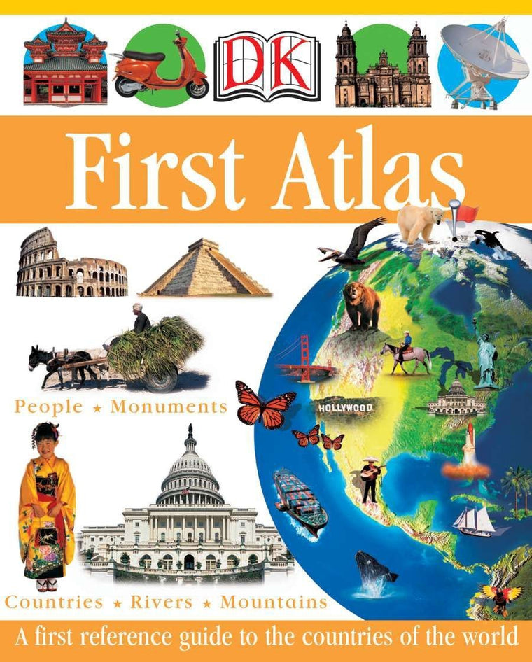 DK First Atlas: A First Reference Guide to the Countries of the World (DK First Reference)