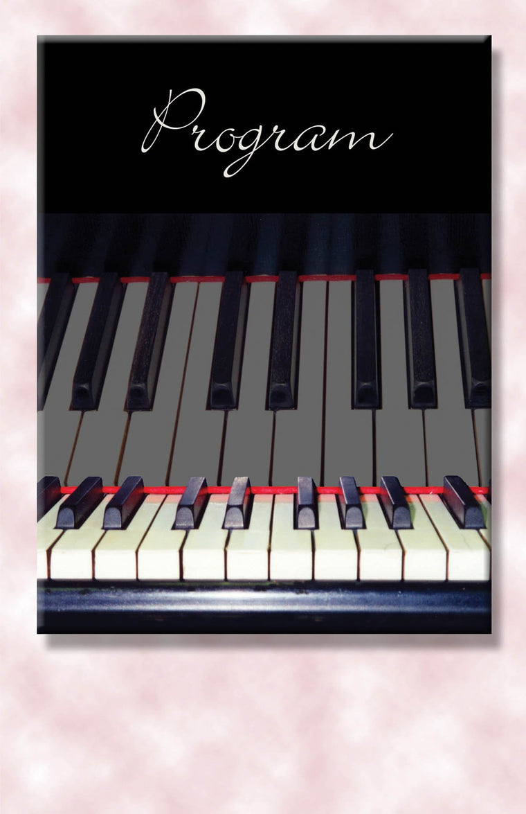 Recital Program #37  Templates for Piano Students  Educational Piano Sheet Music Program Book for Student Recitals and Performances  Festive Printable Designs for Teachers Studios and Music Schools