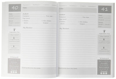 Reading Log: Gifts for Book Lovers / Reading Journal [ Softback * Large (8" x 10") * Antique Books * 100 Spacious Record Pages & More... ] (Reading Logs & Journals)