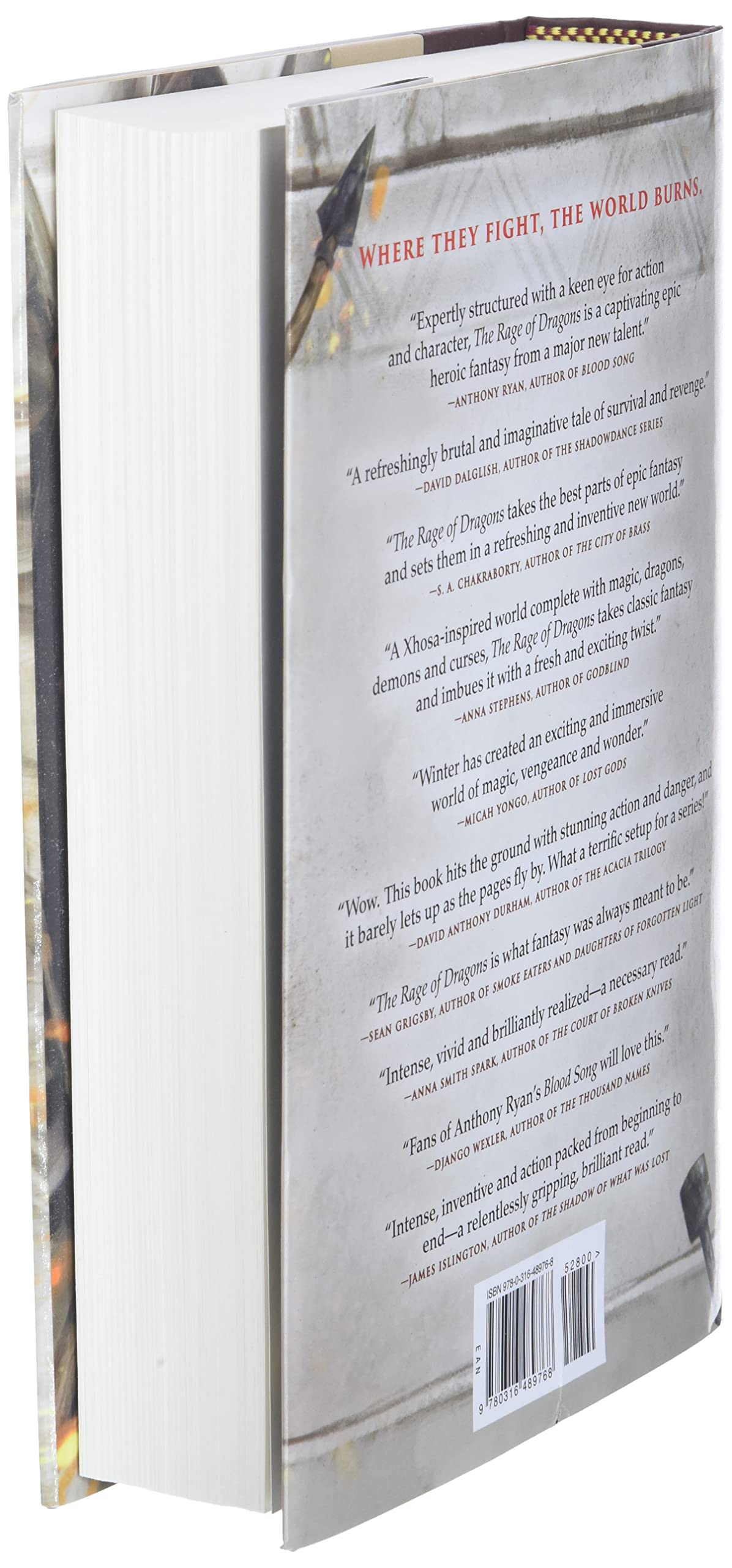 The Rage of Dragons (The Burning, 1) by Evan Winter
