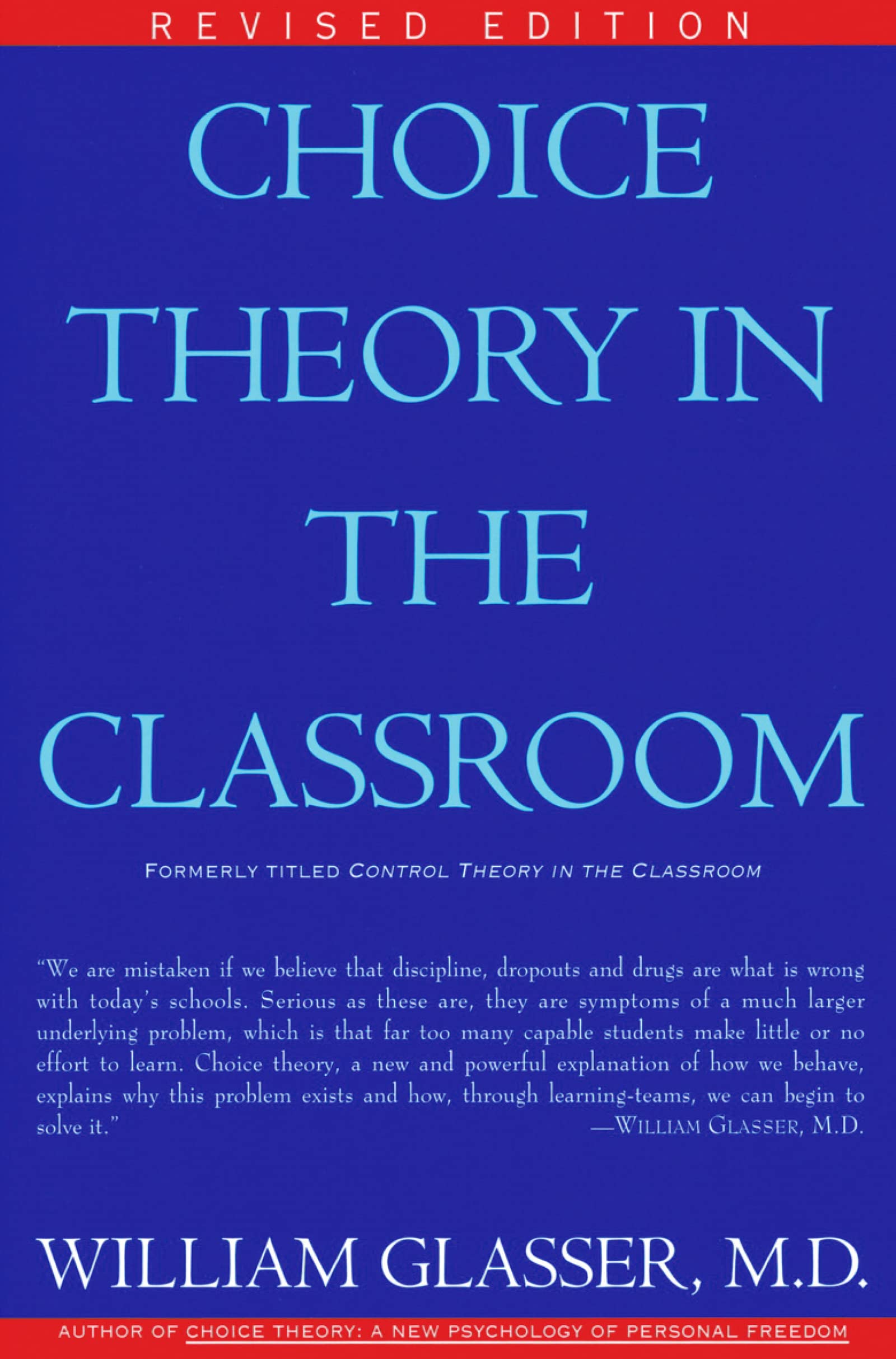 CHOICE THEORY CLASSROOM