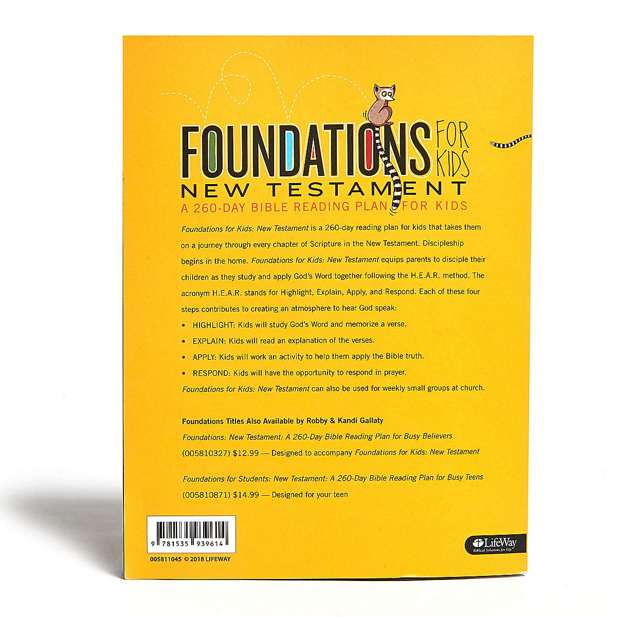 Foundations for Kids: New Testament: A 260-Day Reading Plan