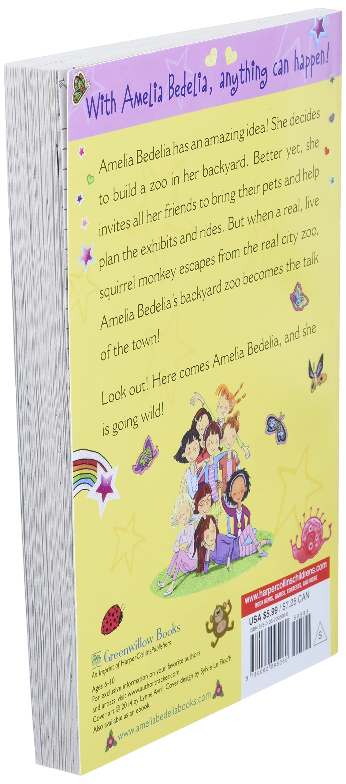 Amelia Bedelia Chapter Book #4: Amelia Bedelia Goes Wild!