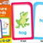 School Zone - Reading 4-Pack Flash Cards - Ages 4+, Kindergarten, 1st Grade, Sight Words, Phonics Made Easy, Word Families, Picture Words, High-Frequency Words, Beginning Reading, Rhyming, and More