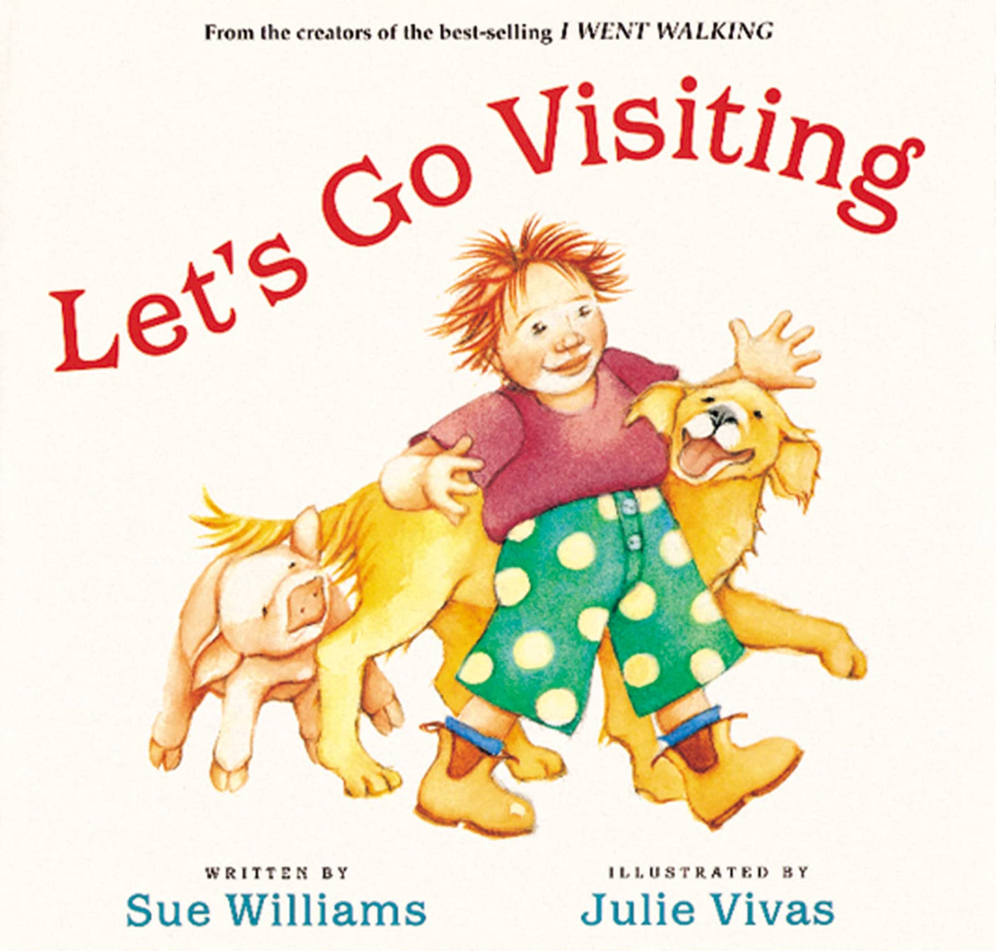 Let's Go Visiting Board Book by Sue Williams