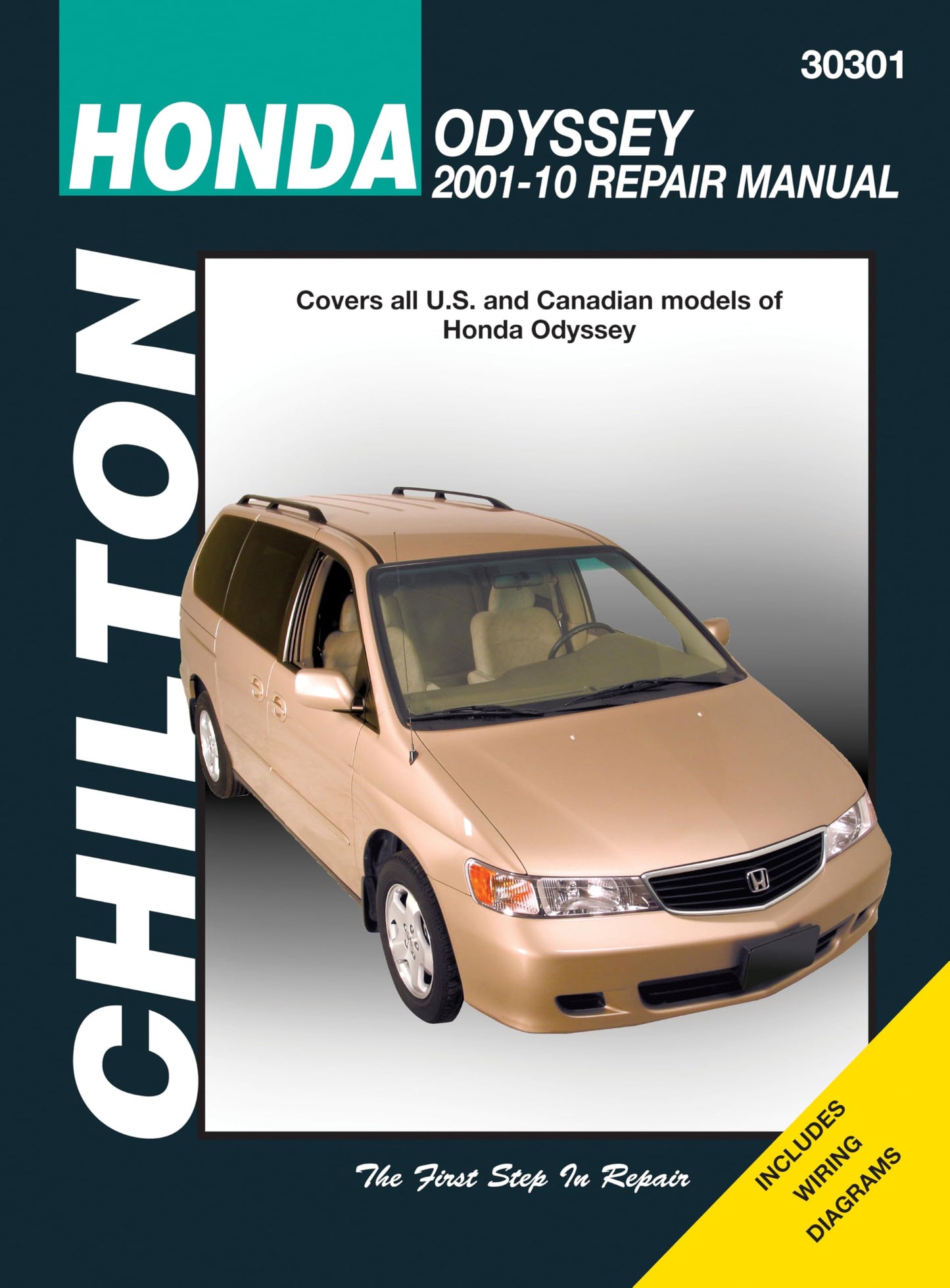 Chilton Total Car Care Honda Odyssey 2001-2010 Repair Manual
