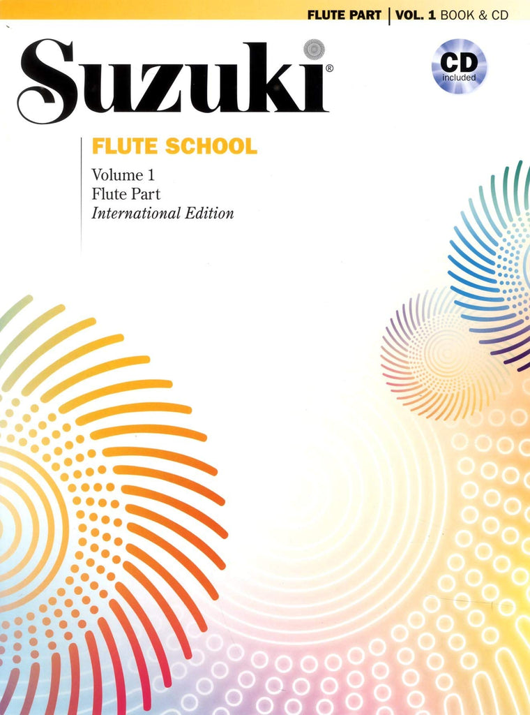 Suzuki Flute School, Vol 1: Flute Part, Book & CD