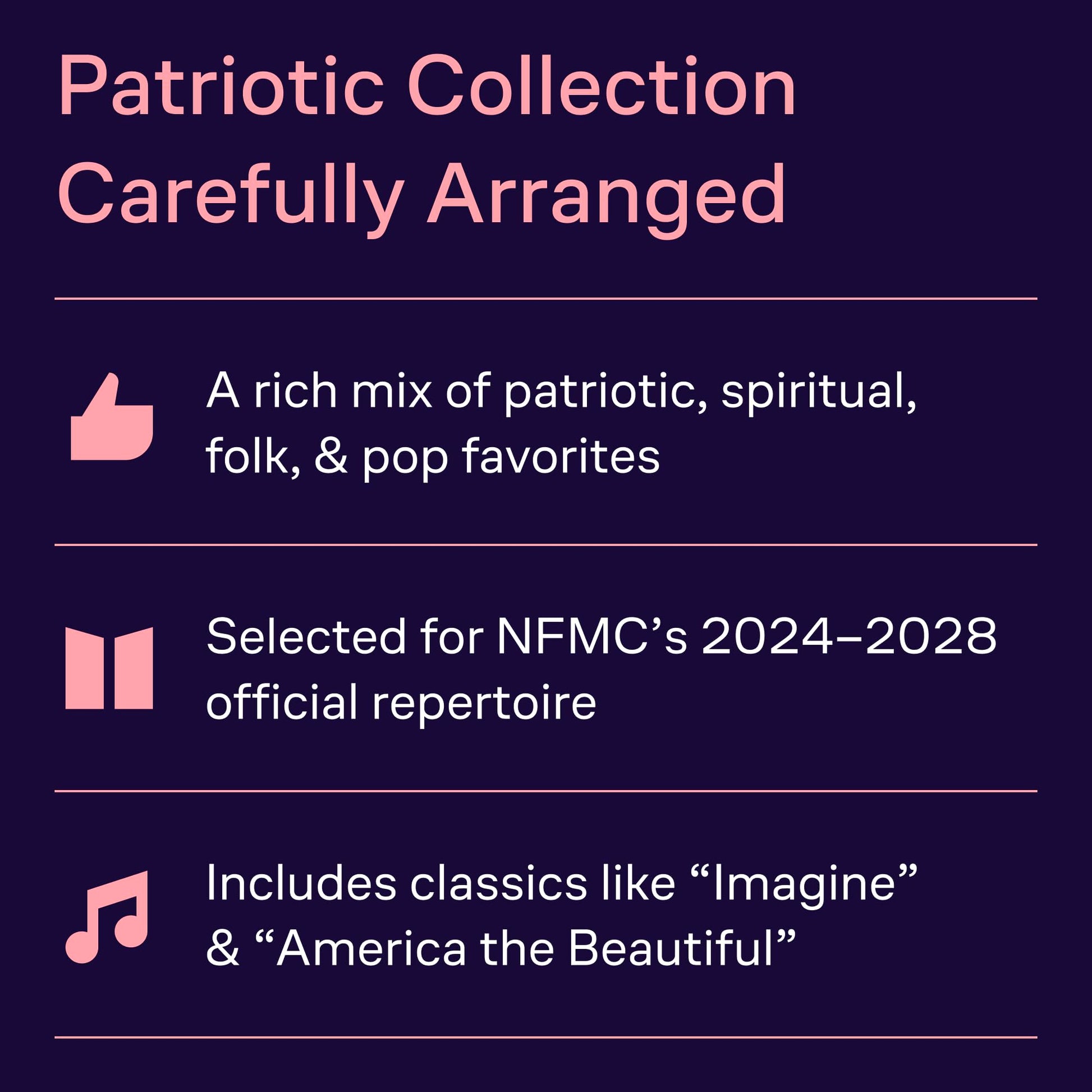 Irving Berlin's God Bless America & Other Songs for a Better Nation: National Federation of Music Clubs 2024-2028 Selection (Piano/Vocal/guitar Songbook)