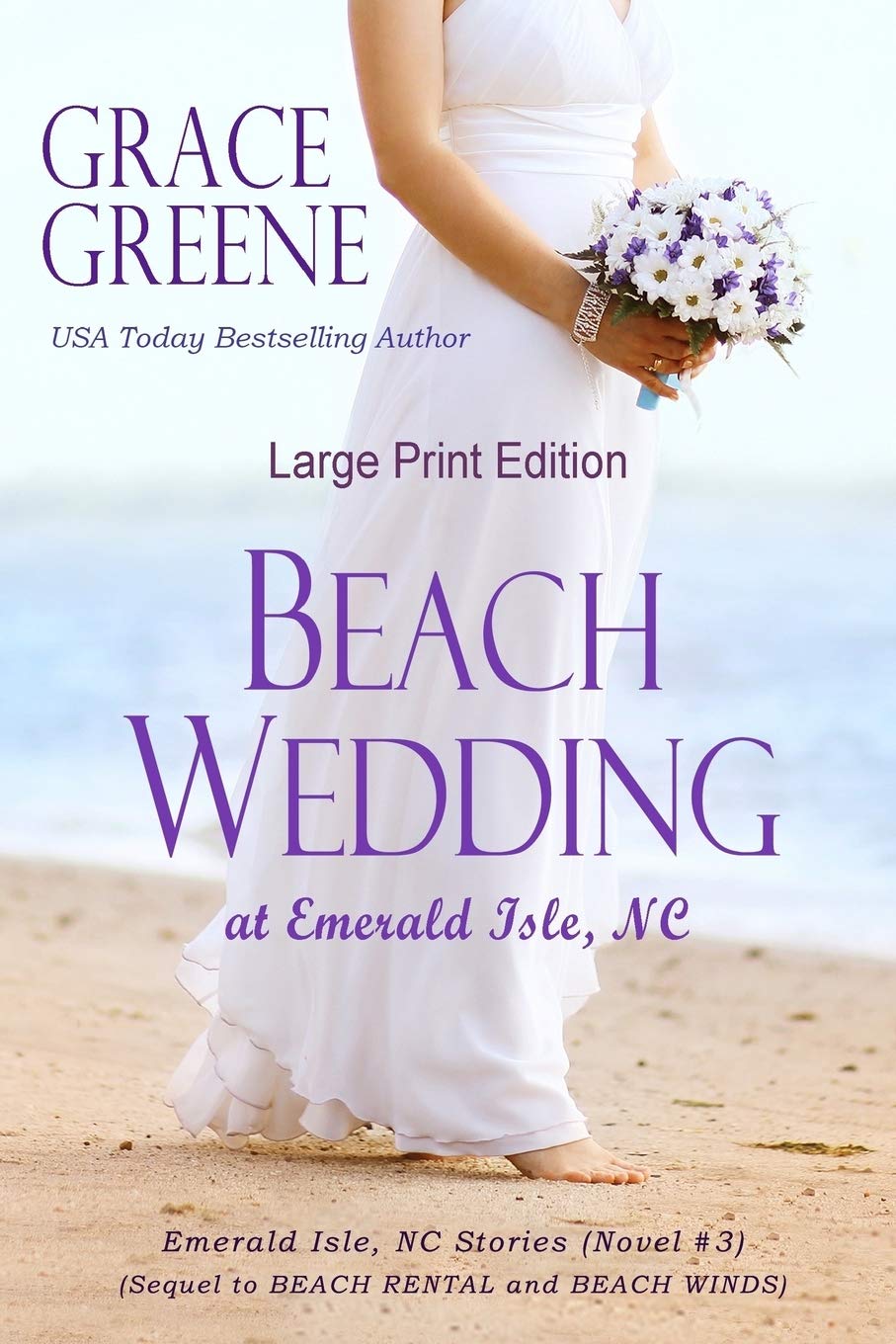 Beach Wedding (Large Print): At Emerald Isle, NC (Grace Greene's Large Print Books)