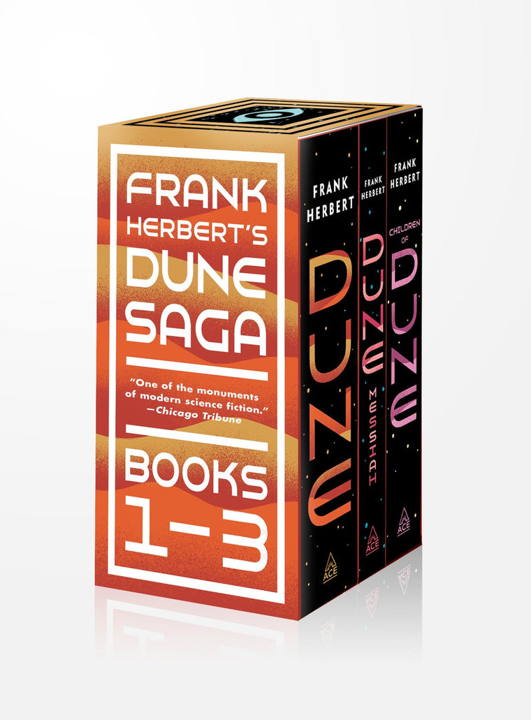 Frank Herbert's Dune Saga 3-Book Boxed Set: Dune, Dune Messi