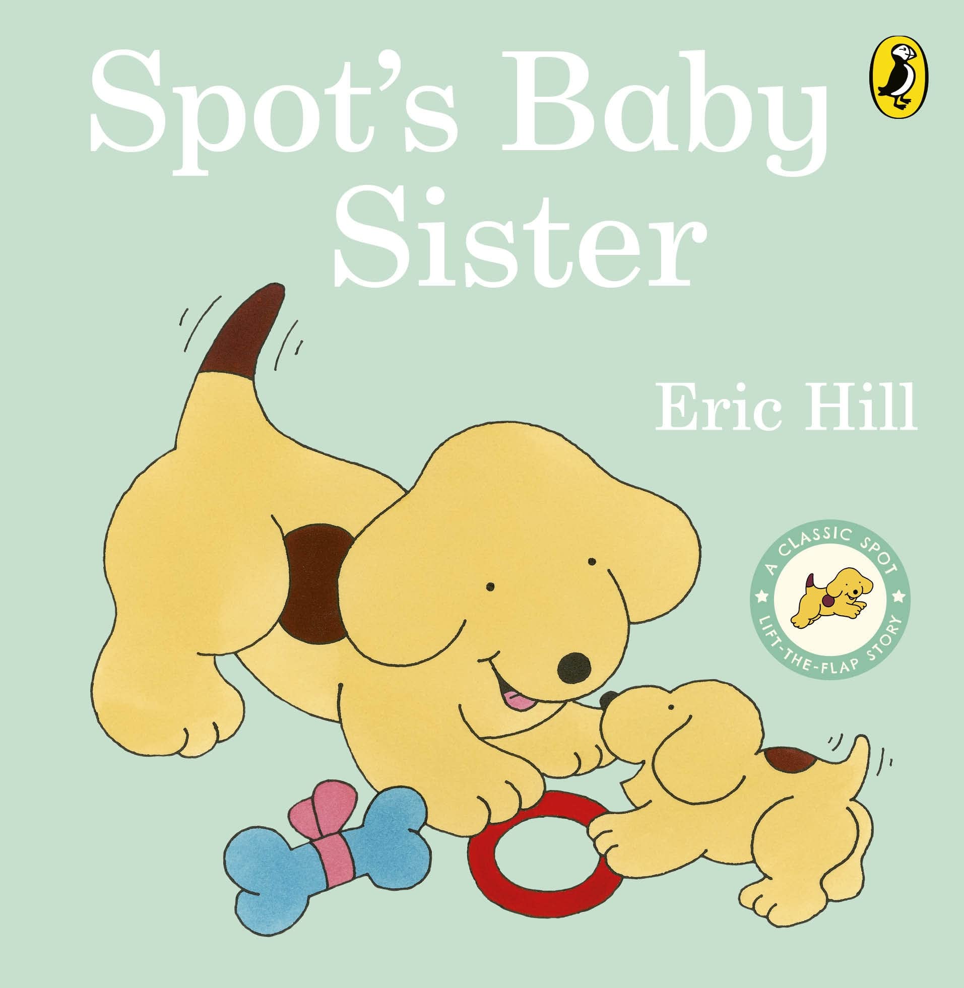 Puffin Spots Baby Sister.