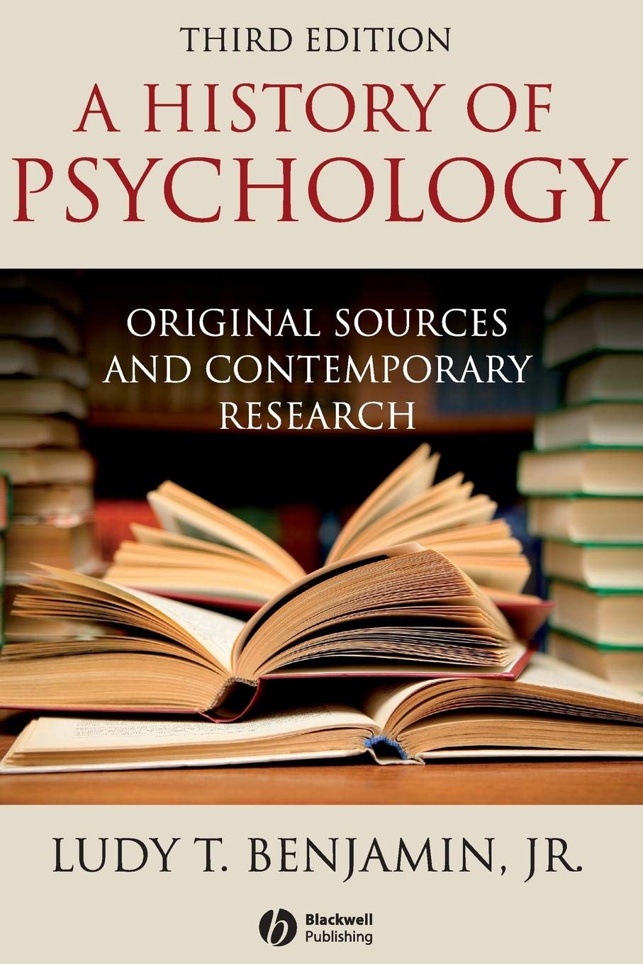 Benjamin History of Psychology 3e