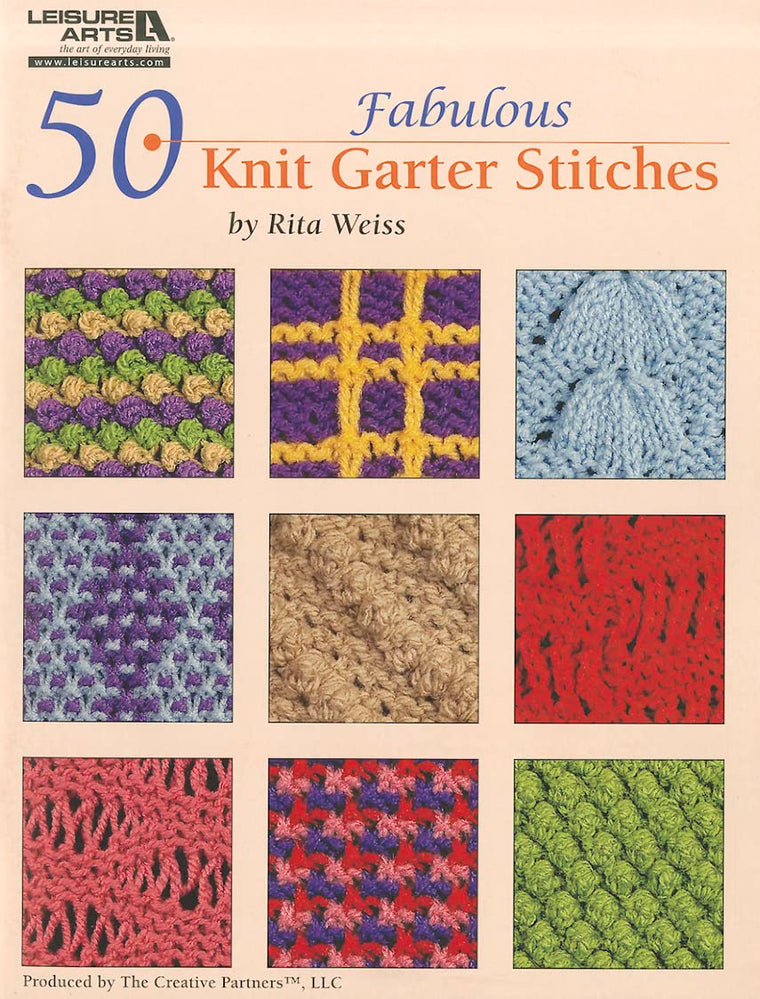 50 Fabulous Knit Garter Stitches