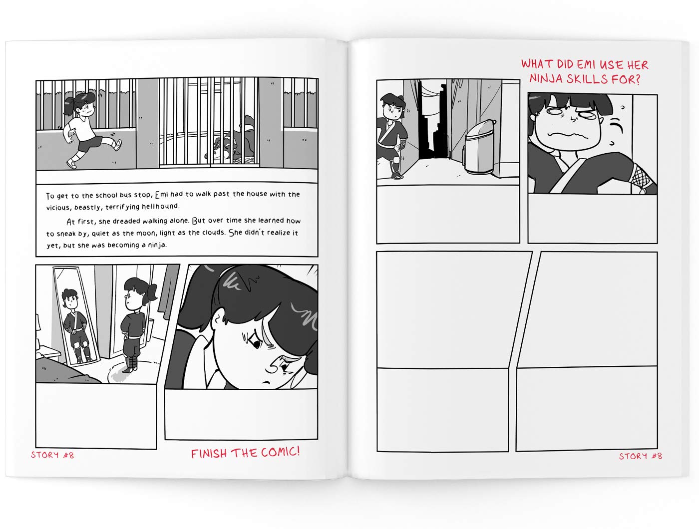Once upon a Pancake for Young Storytellers (ages 9-12) - Creative, Interactive Activity Book for Kids