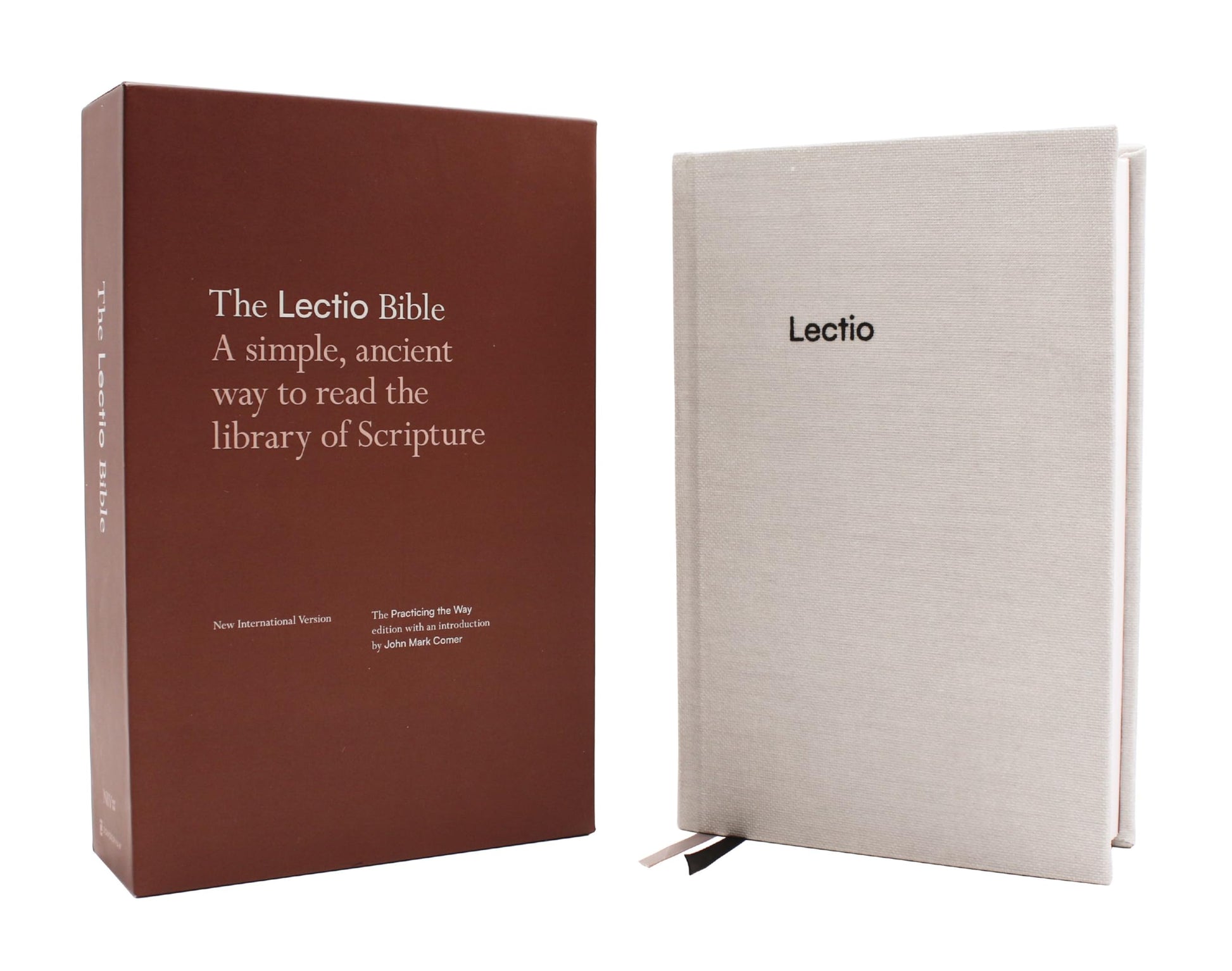 NIV Lectio Bible: A simple, ancient way to read the library of Scripture, Cloth over Board: The Practicing the Way edition with an introduction by John Mark Comer