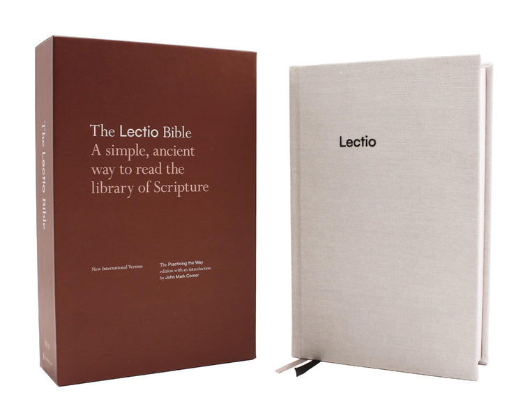 NIV Lectio Bible: A simple, ancient way to read the library of Scripture, Cloth over Board: The Practicing the Way edition with an introduction by John Mark Comer