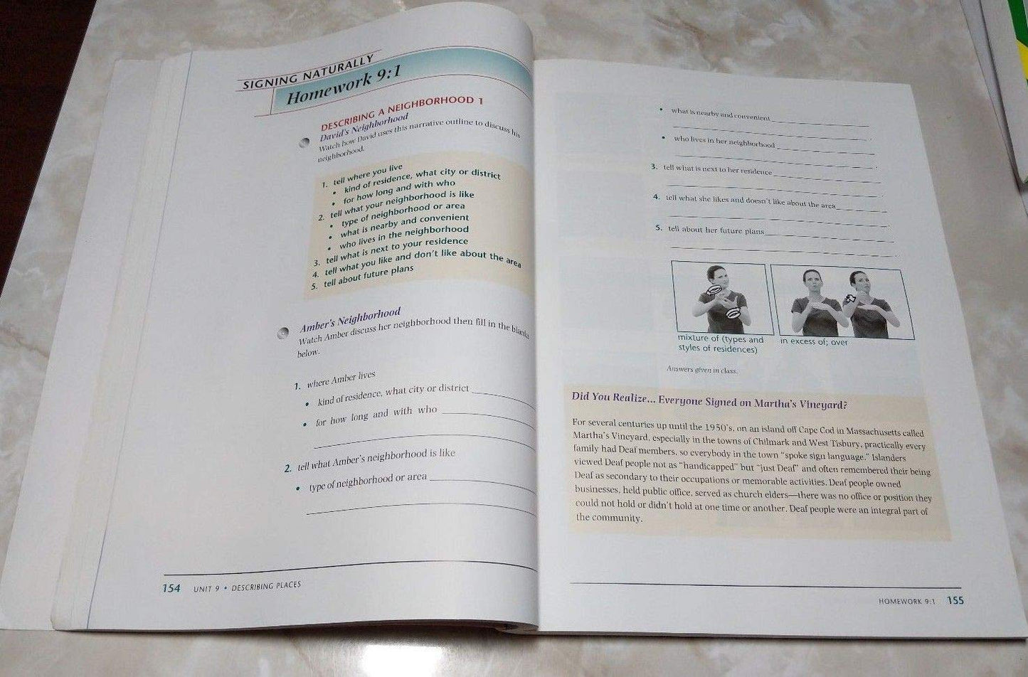 Signing Naturally Student Workbook, Units 7-12 by Cheri Smit