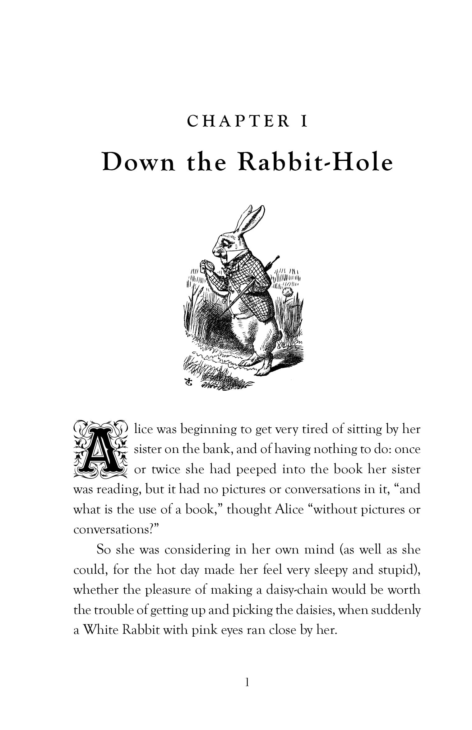 Alice in Wonderland and Through the Looking-Glass (Paperback): The Complete Classic Adventures of Alice with Original Illustrations by John Tenniel