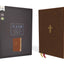 NASB, Thinline Bible, Leathersoft, Brown, Red Letter, 1995 Text, Thumb Indexed, Comfort Print