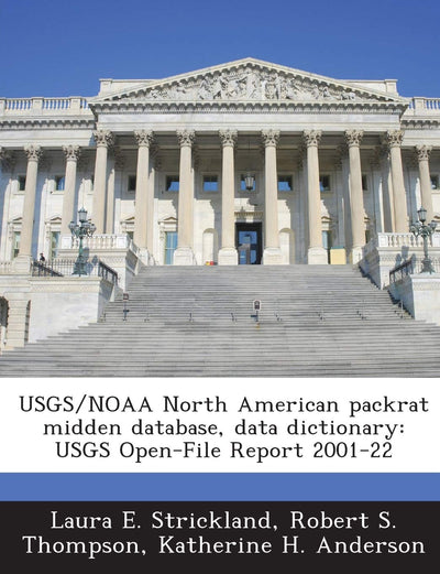 Usgs/Noaa North American Packrat Midden Database, Data Dictionary: Usgs Open-File Report 2001-22