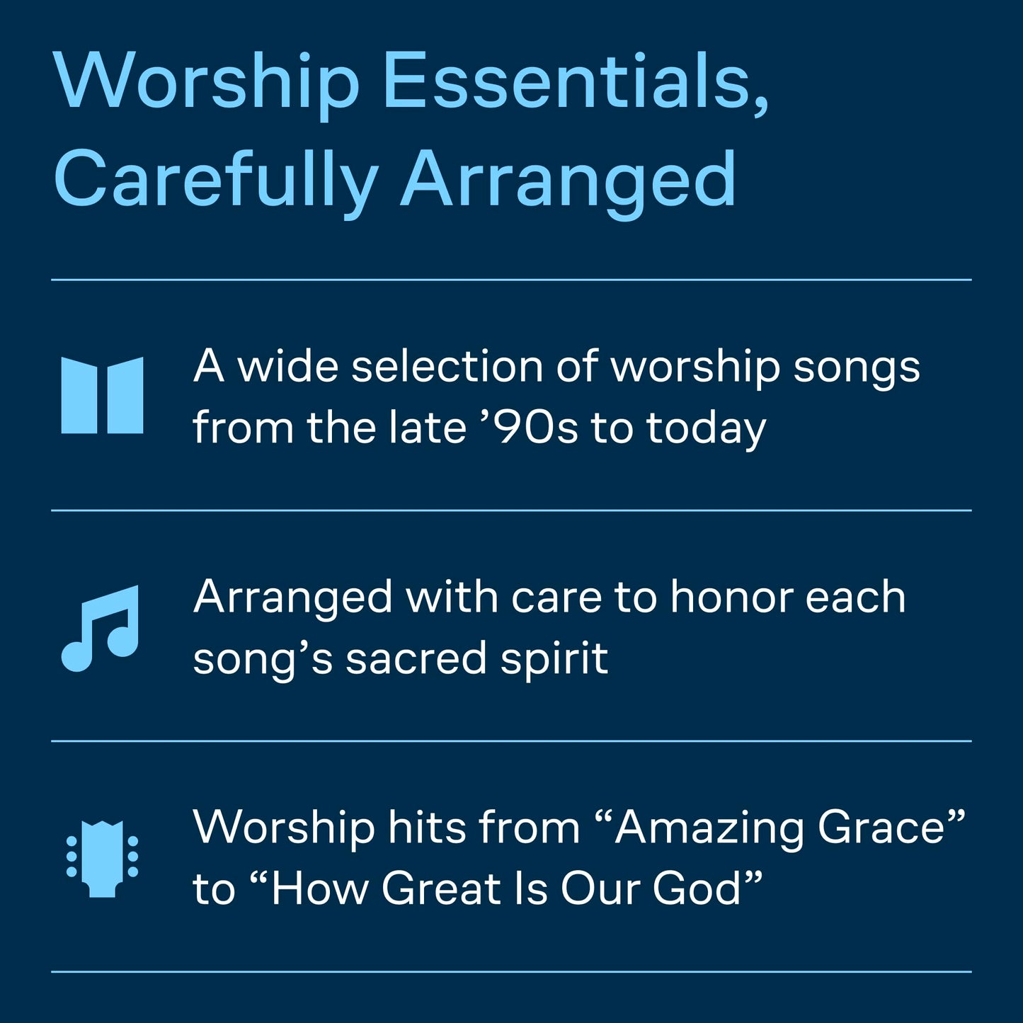 First 50 Worship Songs You Should Play on Guitar