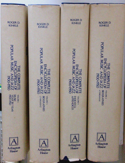 The Complete Encyclopedia of Popular Music and Jazz, 1900-1950 (Volumes 1-4)