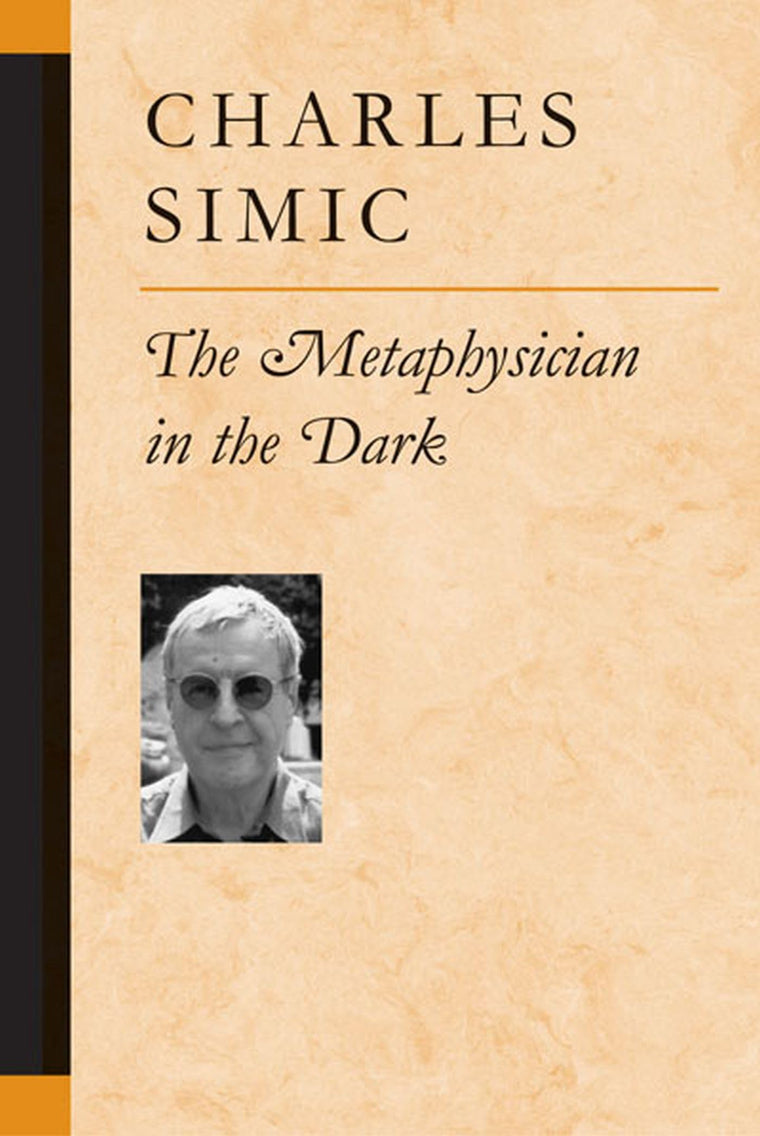 The Metaphysician in the Dark (Poets On Poetry)