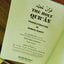 The Holy Qur'an: Roman Transliteration, with orginal Arabic Text and English translation