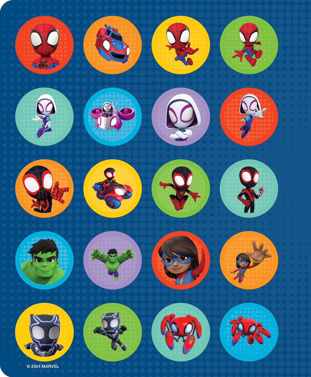 Marvel Spider-man - Spidey and His Amazing Friends - First Look and Find Activity Book with 40 Stickers - PI Kids