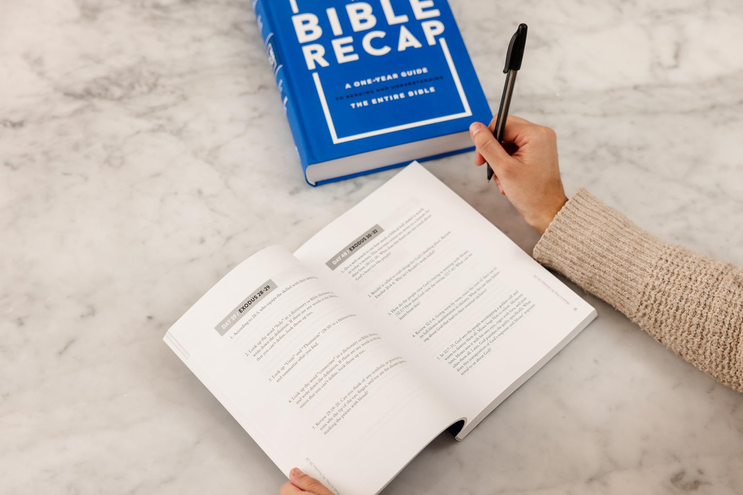 The Bible Recap Study Guide: Daily Questions to Deepen Your Understanding of the Entire Bible