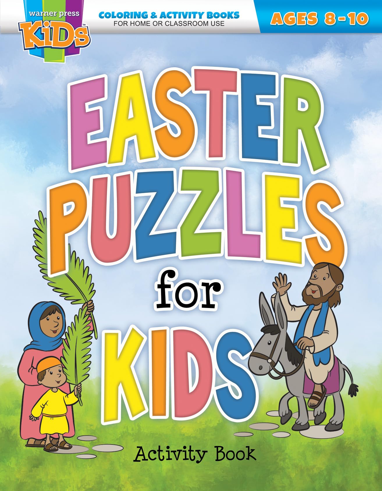 Easter Puzzles for Kids Activity Book