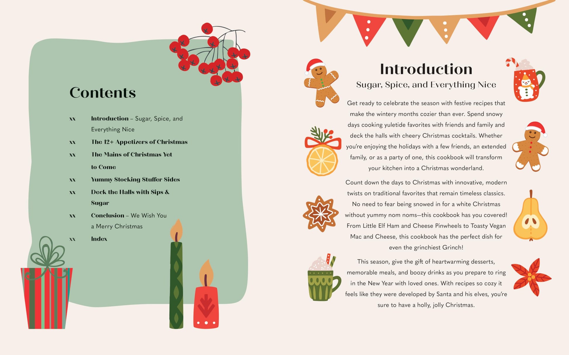 The Cozy Christmas Cookbook: 50 Recipes to Rediscover the Magic of the Season
