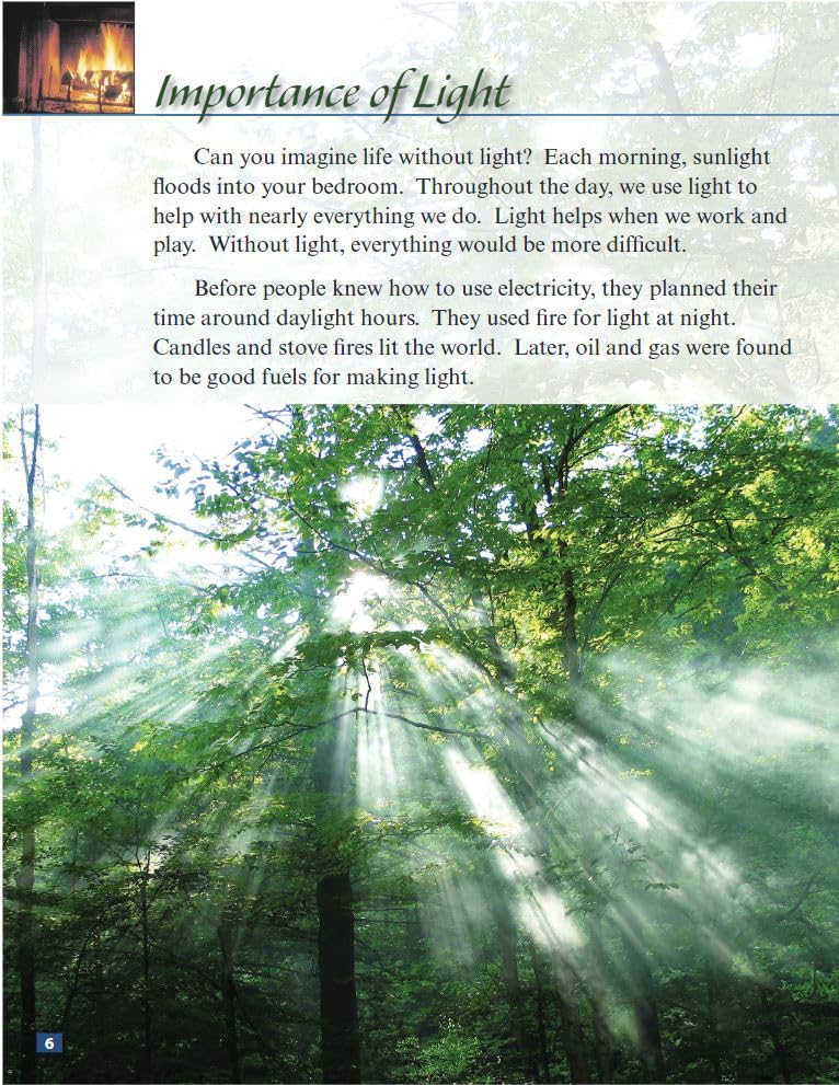 All About Light and Sound: Physical Science (Science Readers)