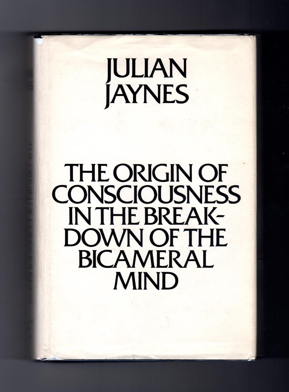 The Origin of Consciousness in the Breakdown of the Bicamera