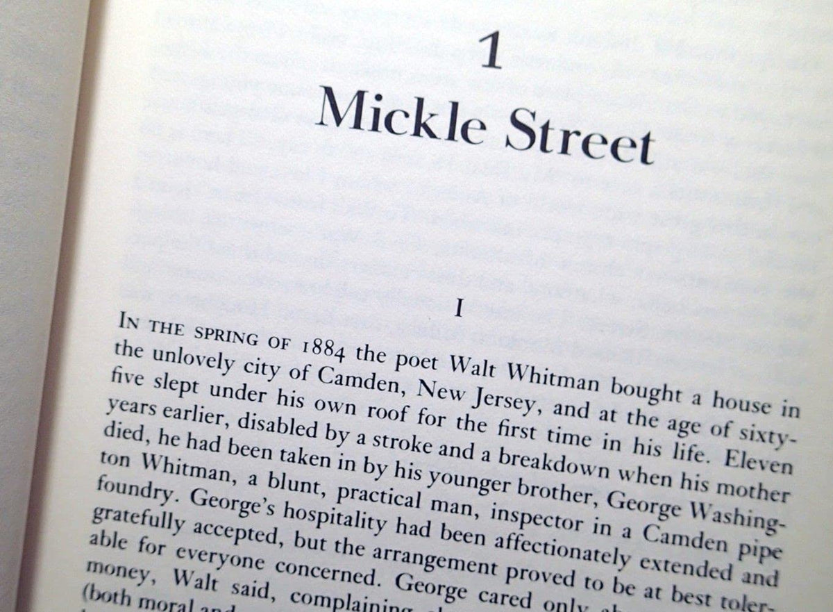Walt Whitman, A Life