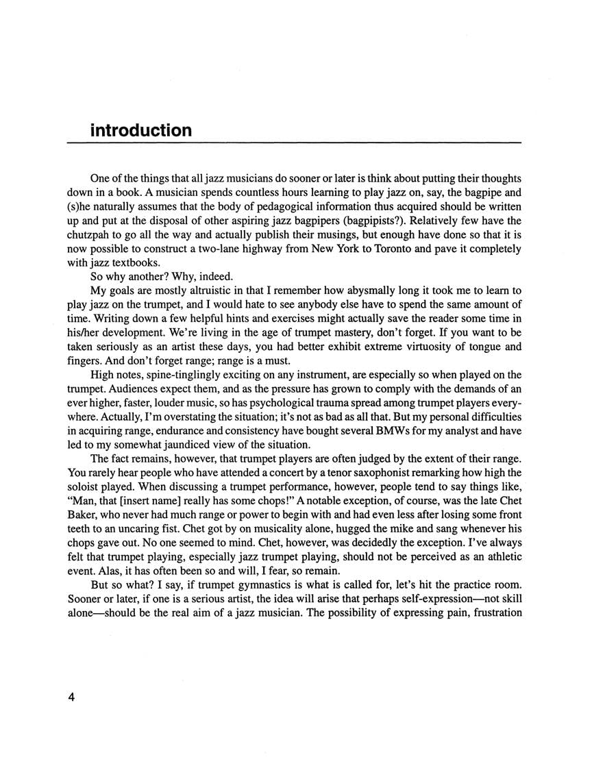 The Art of Jazz Trumpet Book/Online Audio